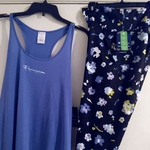 CHAMPION TANK/LEGGING SET